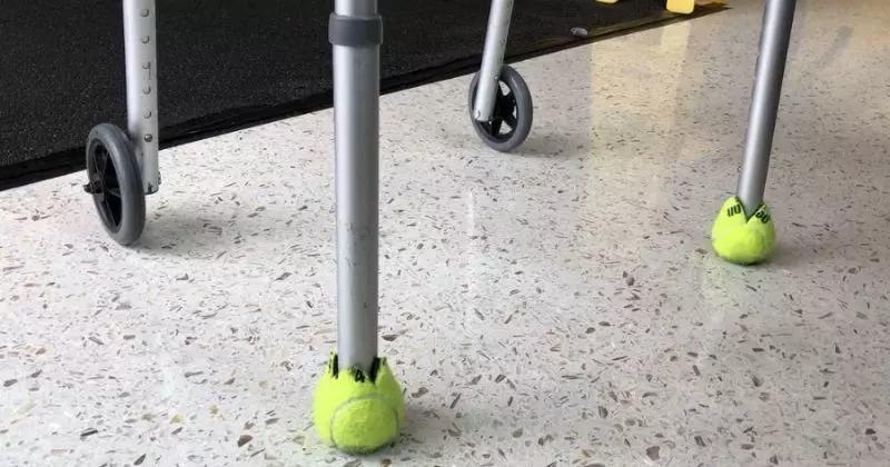 How to Put Tennis Balls On A Walker?